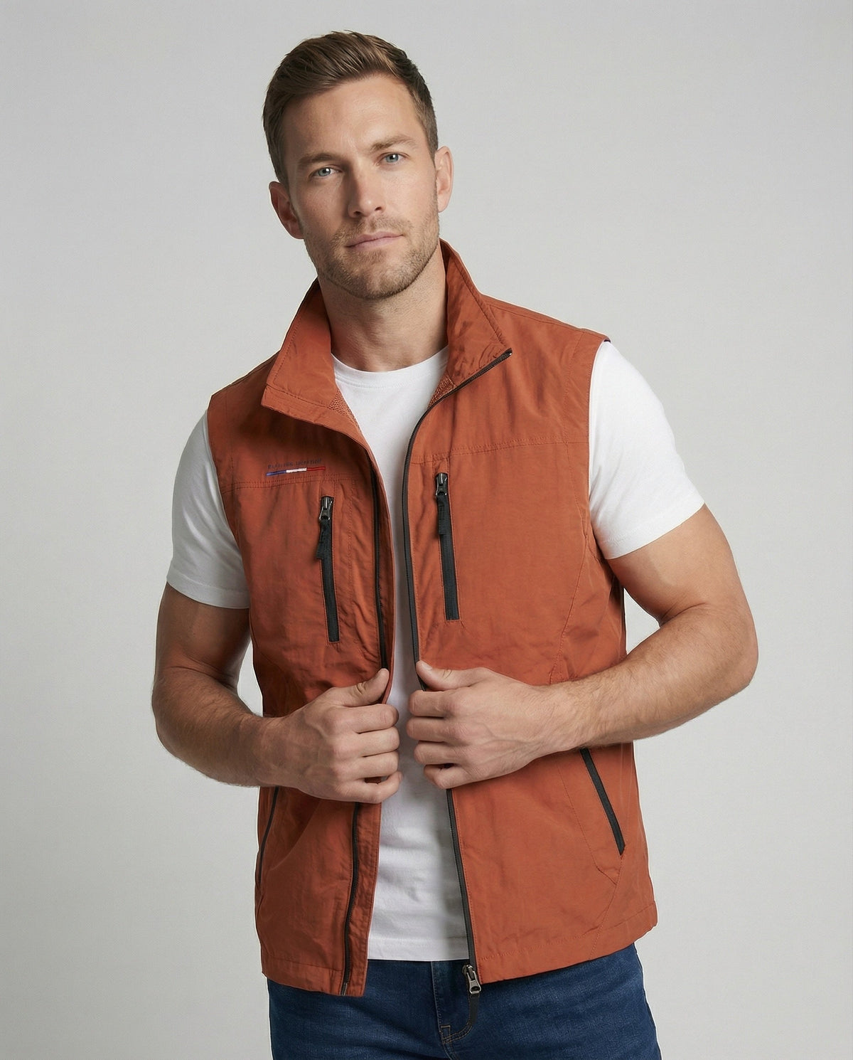 Men's Multi Pocket Utility Gilet