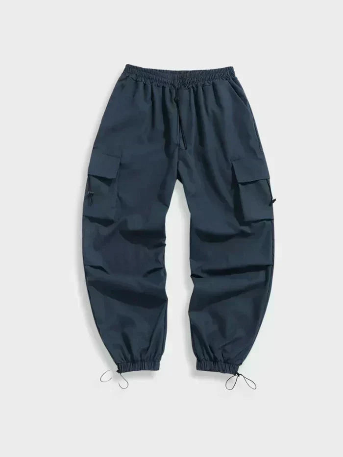 Men's Baggy Wide-Leg Trousers