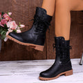 Women's Combat Lace-Up Ankle Boots