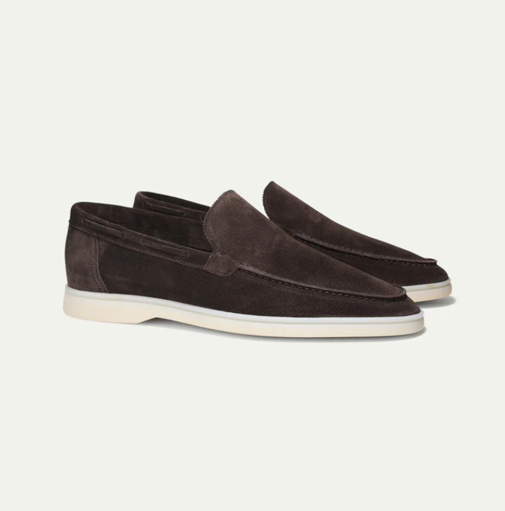 Men's Suede Driving Loafers