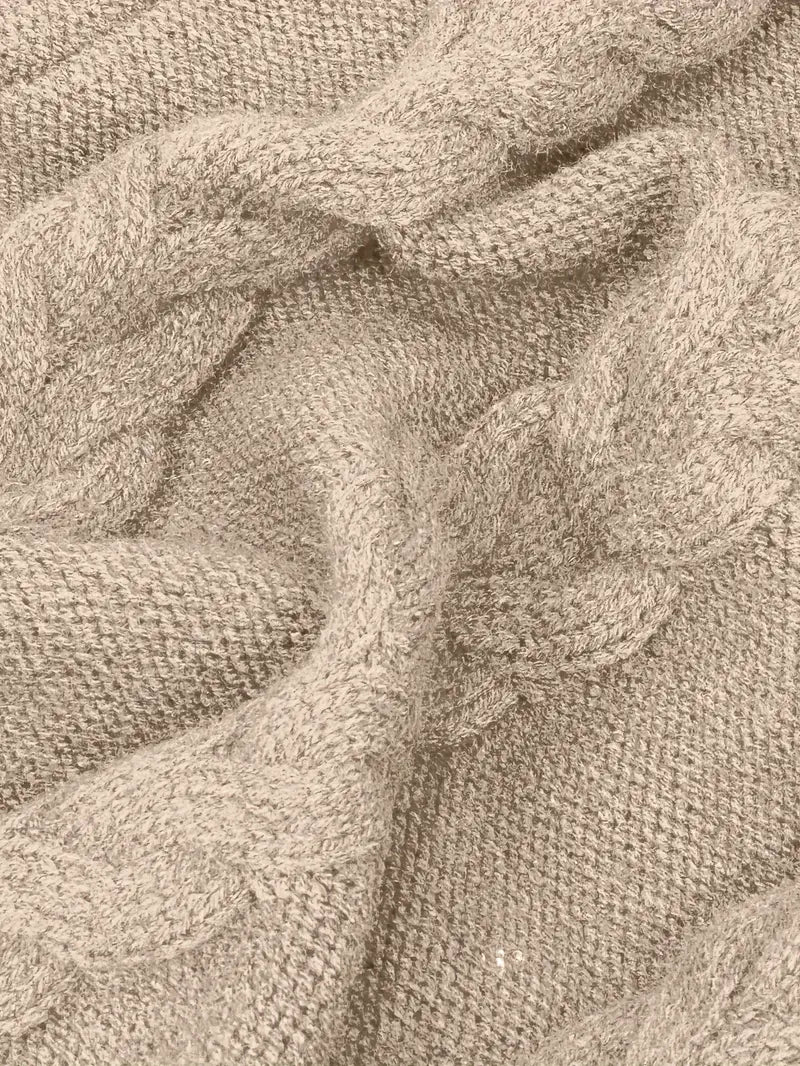 Women's Oversized Cable Knit Jumper