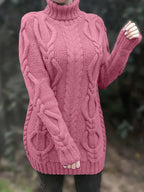 Women's Oversized Cable Knit Jumper