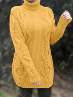 Women's Oversized Cable Knit Jumper