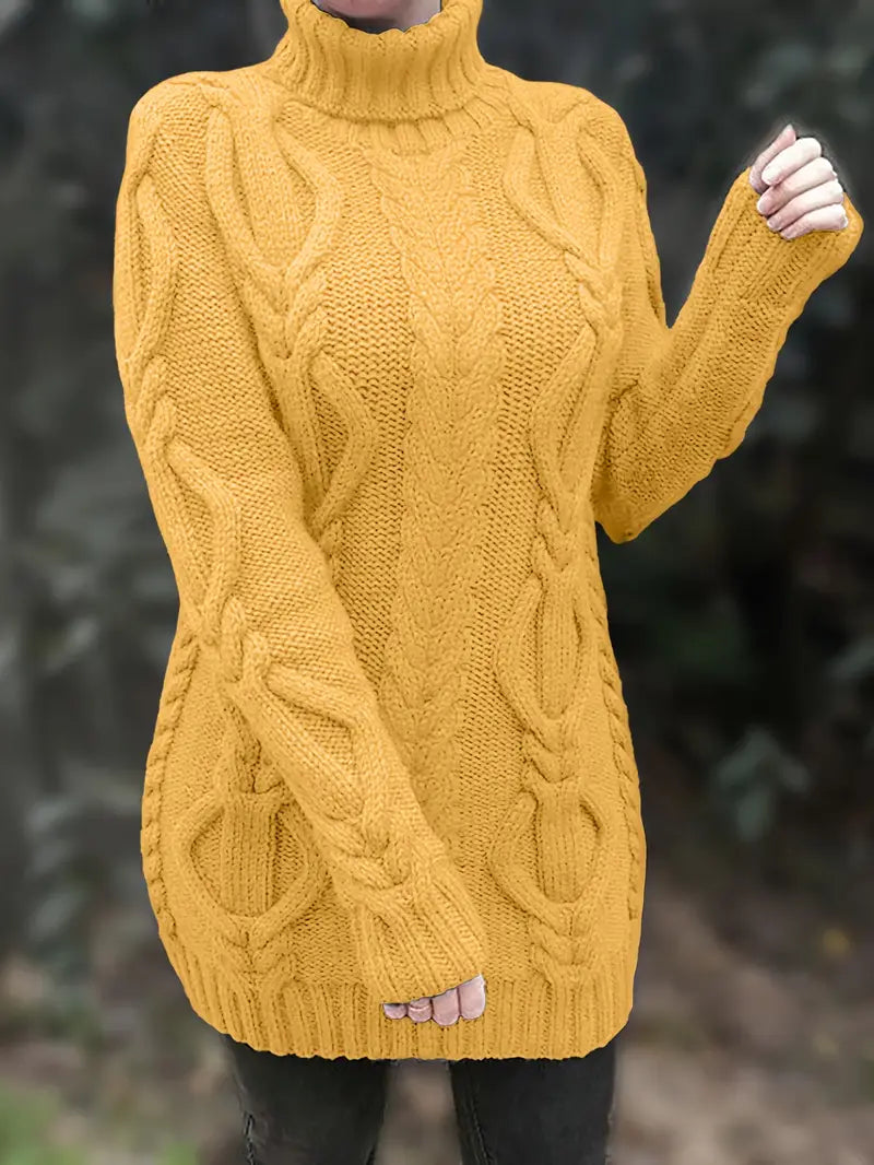 Women's Oversized Cable Knit Jumper