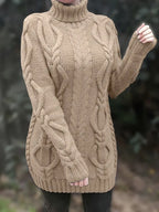 Women's Oversized Cable Knit Jumper