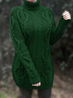 Women's Oversized Cable Knit Jumper