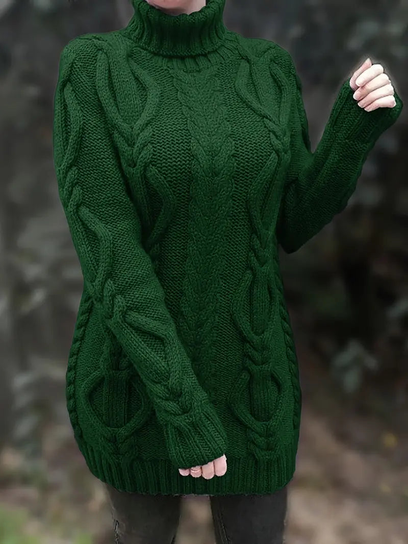 Women's Oversized Cable Knit Jumper