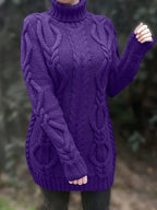 Women's Oversized Cable Knit Jumper