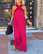 Women's Maxi Halter Dress