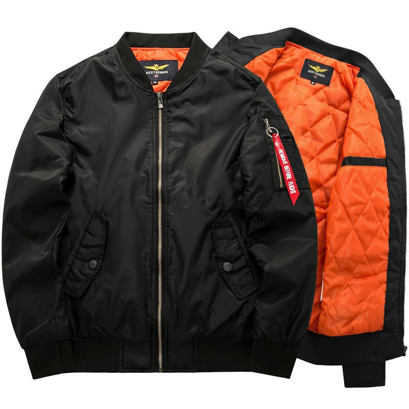 Men's Lightweight Casual Zip Bomber