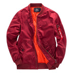Men's Lightweight Casual Zip Bomber