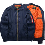 Men's Lightweight Casual Zip Bomber