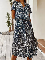 Women's Printed Midi Summer Dress