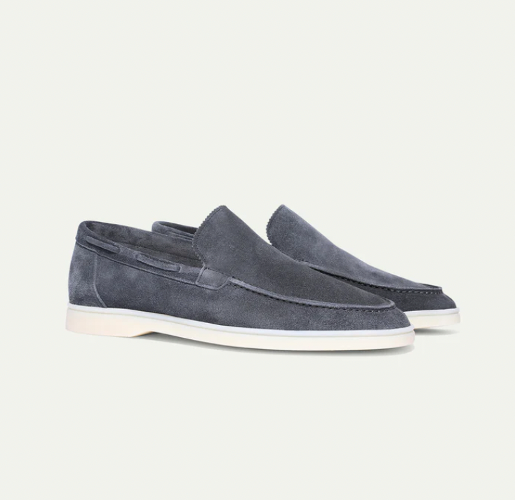 Men's Suede Driving Loafers