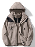 Men's 3 in 1 Hooded Winter Jacket