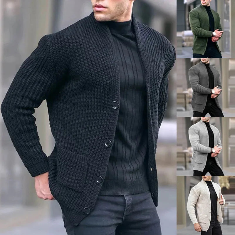 Men's Relaxed Knit Cardigan