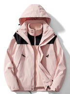 Men's 3 in 1 Hooded Winter Jacket