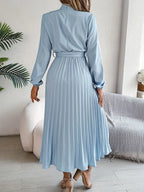 Women's Pleated Midi Dress
