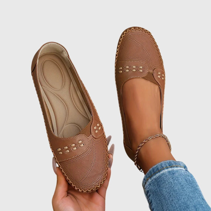 Women's Beige Orthopedic Shoes