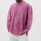 Men's Dropped Shoulder Crew Neck Jumper