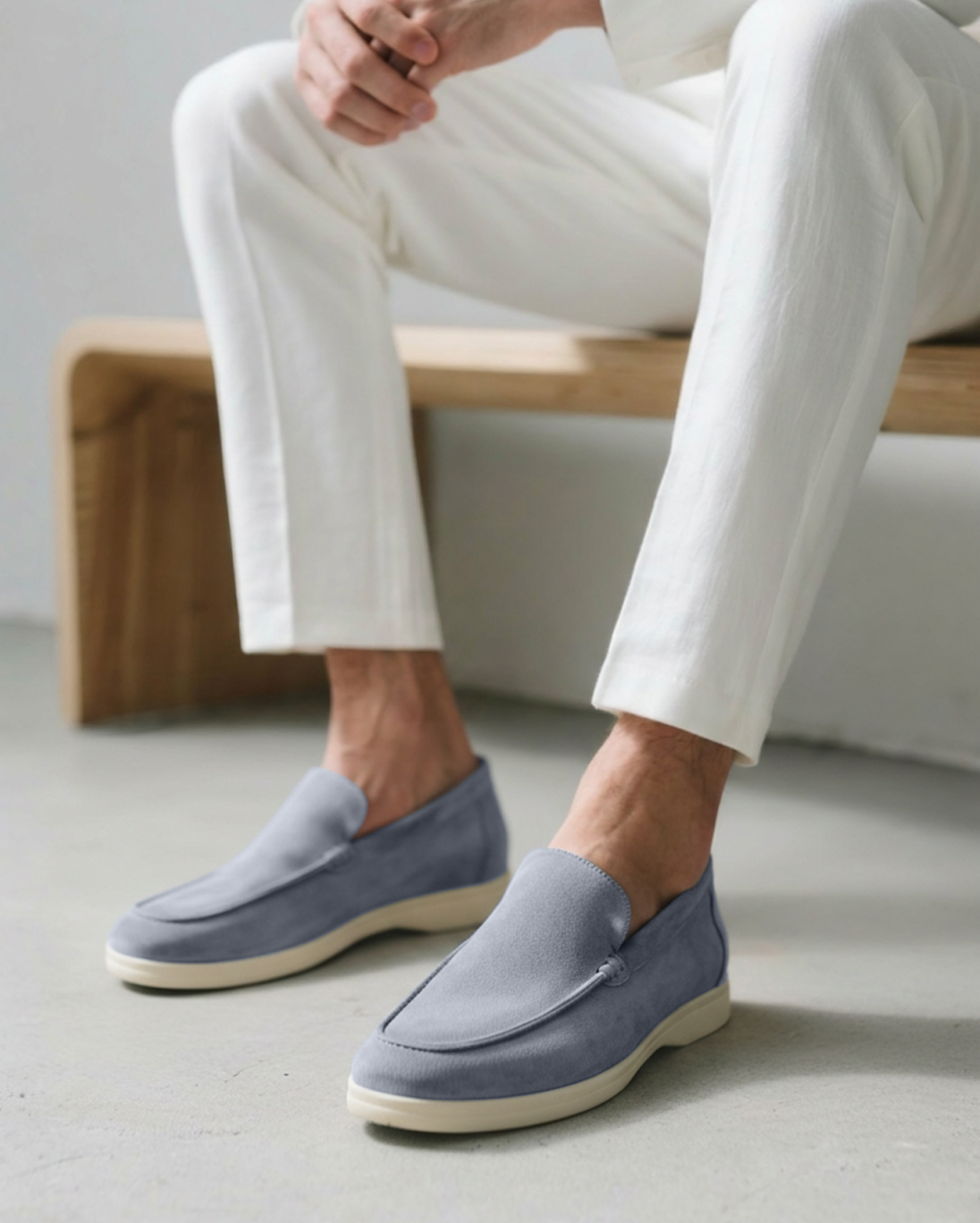 Men's Casual Comfort Suede Loafers