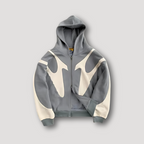 Men's Printed Zip Hoodie