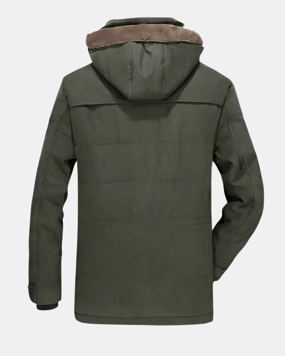 Men's Hooded Insulated Overcoat