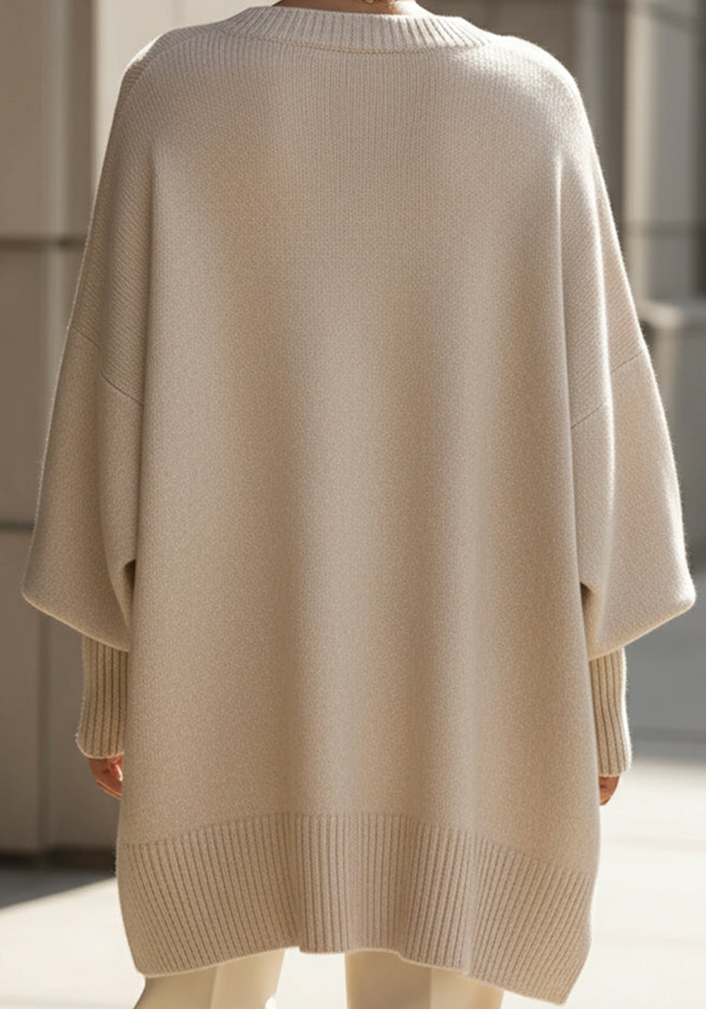 Women's Oversized Batwing Jumper