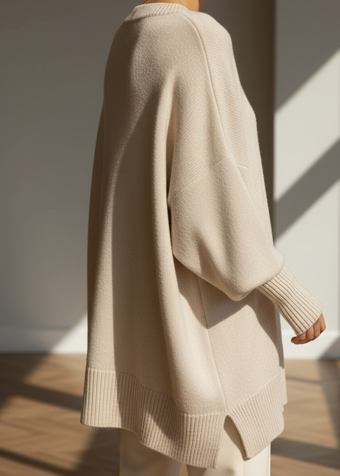 Women's Oversized Batwing Jumper