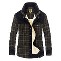 Men's Borg Lined Printed Field Jacket