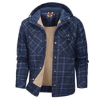 Men's Relaxed Fleece Lined Hooded Jacket
