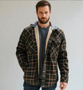 Men's Relaxed Fleece Lined Hooded Jacket