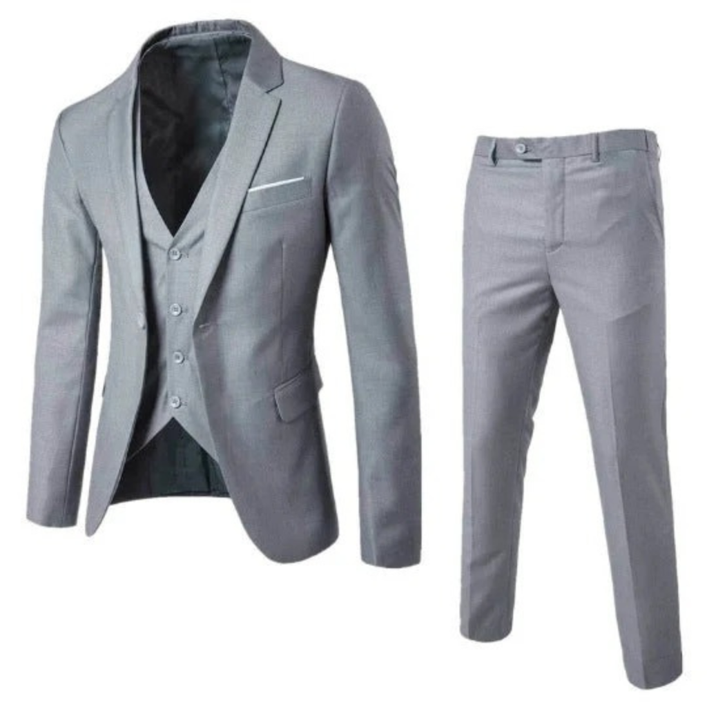 Men's Classic Three-Piece Suit