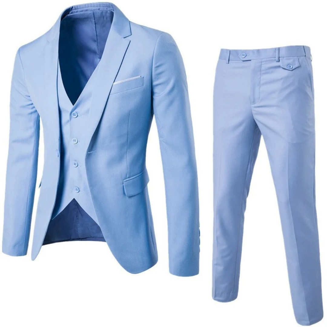 Men's Classic Three-Piece Suit