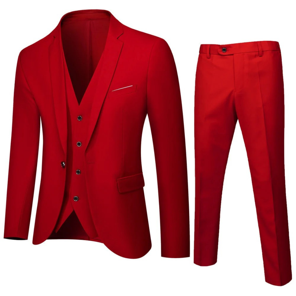 Men's Classic Three-Piece Suit