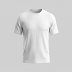 Men's Ribbed Crew Neck Tee