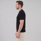 Men's Ribbed Crew Neck Tee