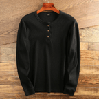 Men's Textured Waffle Henley