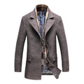 Men's Tailored Wool Overcoat
