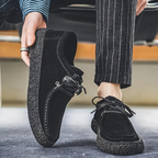 Men's Fleece Lined Moccasin Shoes