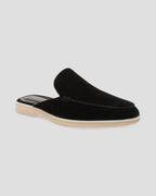 Men's Backless Moc Toe Loafers