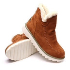 Women's Suede Faux Fur Boots