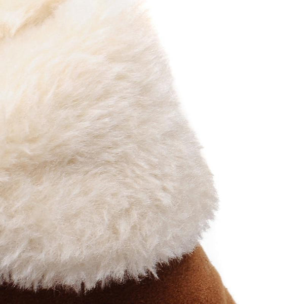 Women's Suede Faux Fur Boots
