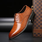 Men's Polished Brogue Shoes