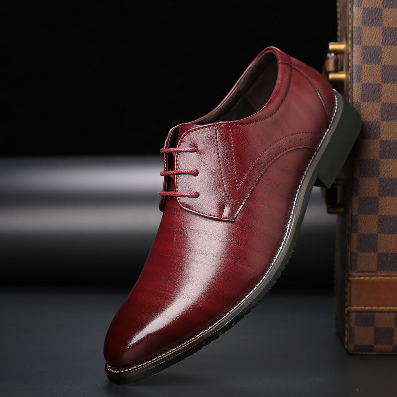 Men's Polished Brogue Shoes