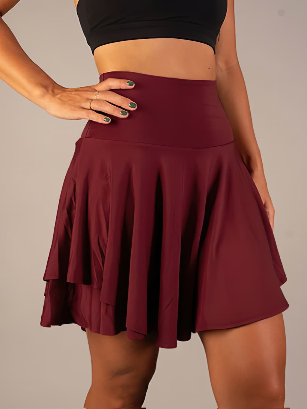 Women's High-Waist Sports Skort