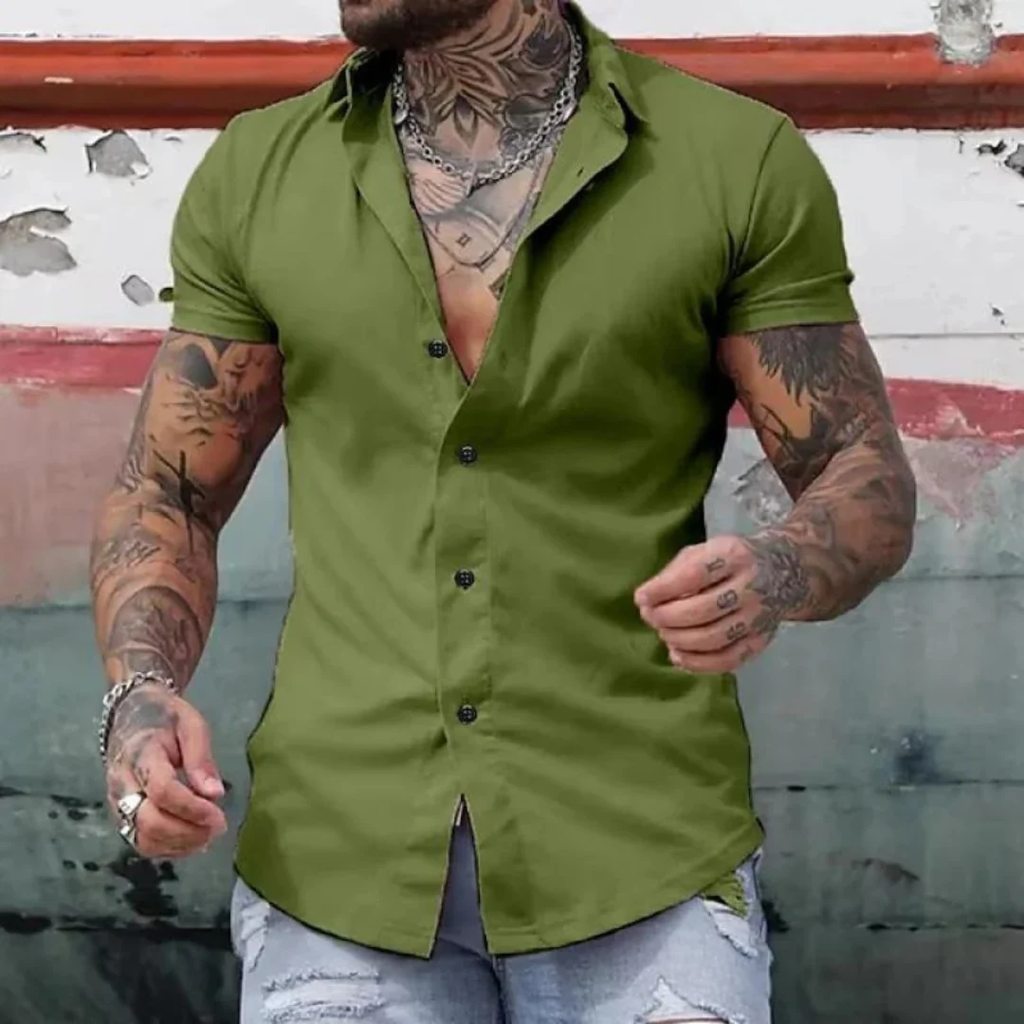 Men's Slim Summer Shirt