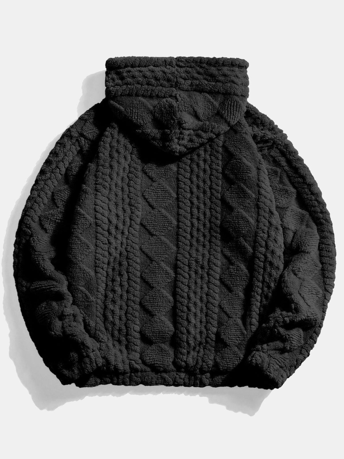 Men's Teddy Textured Relaxed Tracksuit