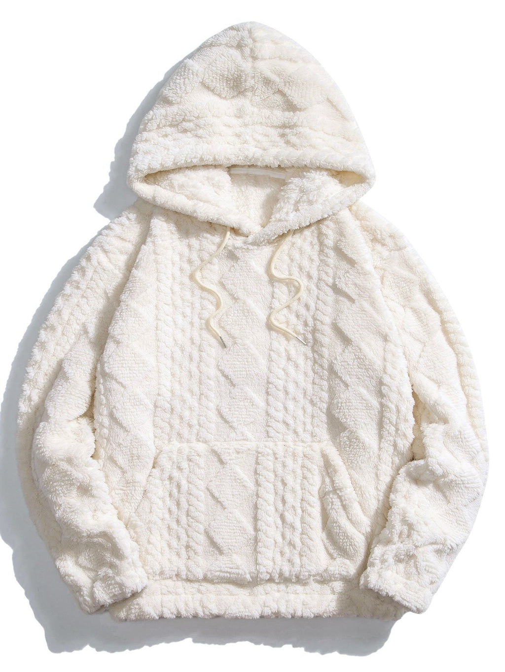 Men's Teddy Textured Relaxed Tracksuit