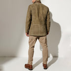 Men's Tailored Suede Jacket